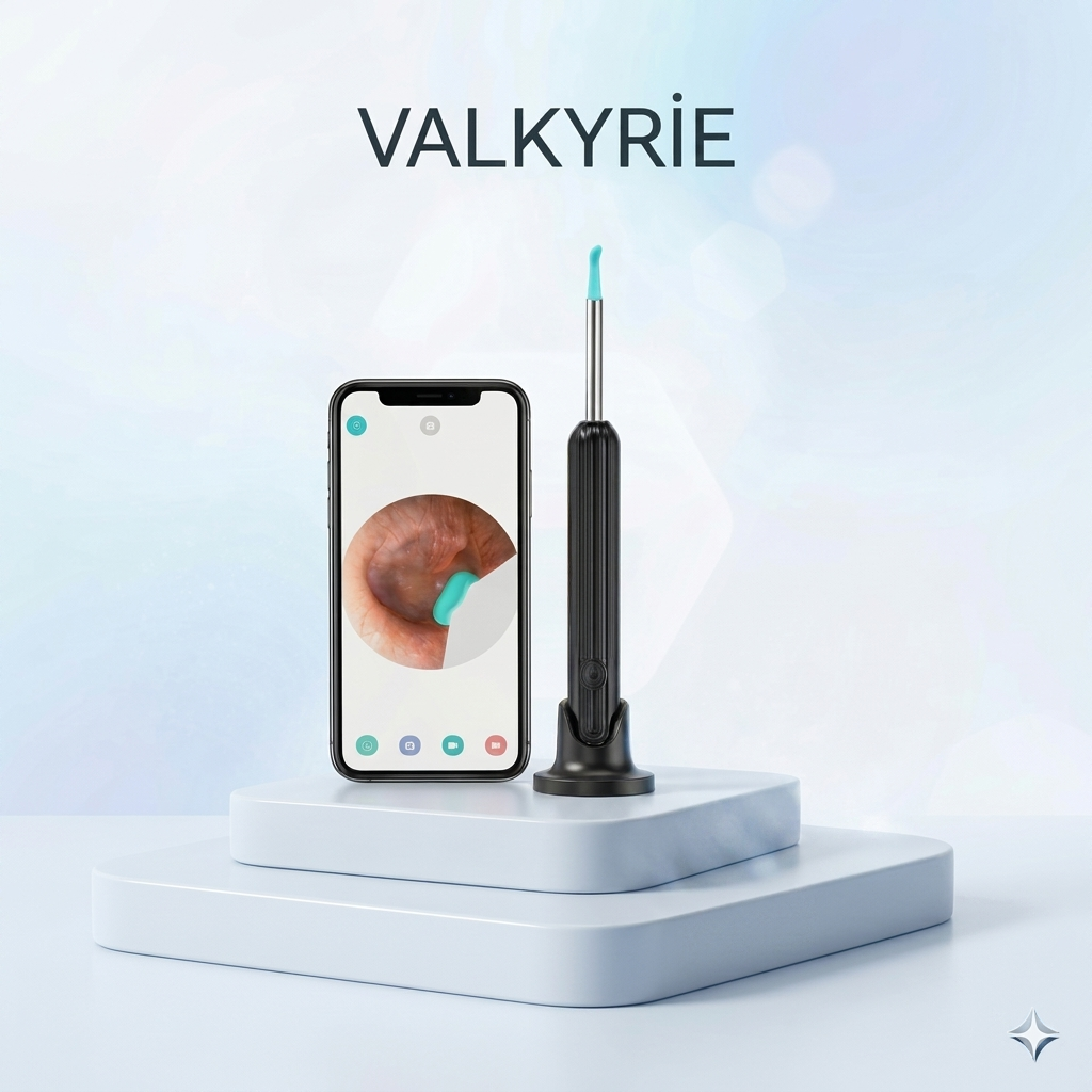 VALKYRİE KAMERALI KULAK TEMİZLİYCİ